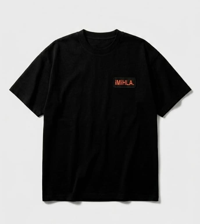Black / Orange patch